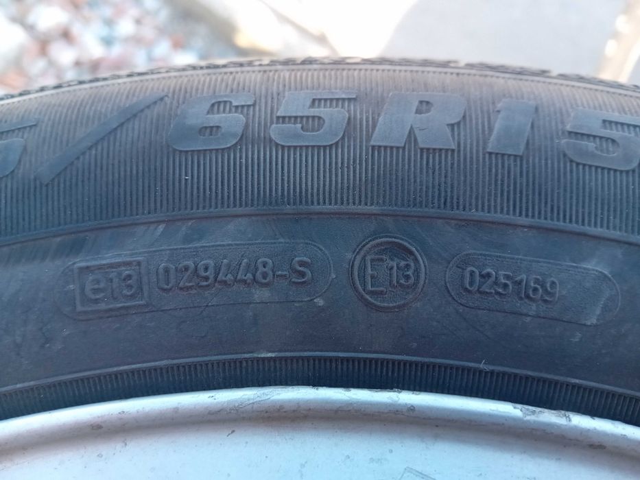 Дажнти с гуми за VAG 15 цола