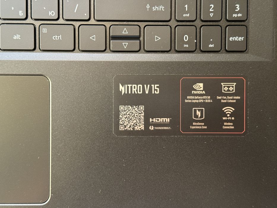 Ноутбук Acer Nitro V15 Айсер Нитро