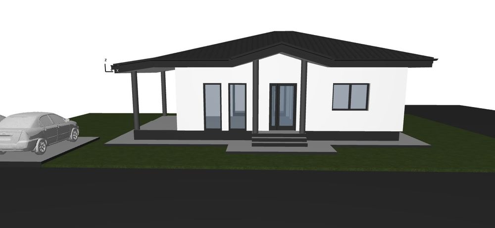 Casă plan parter 3 camere Bârnova