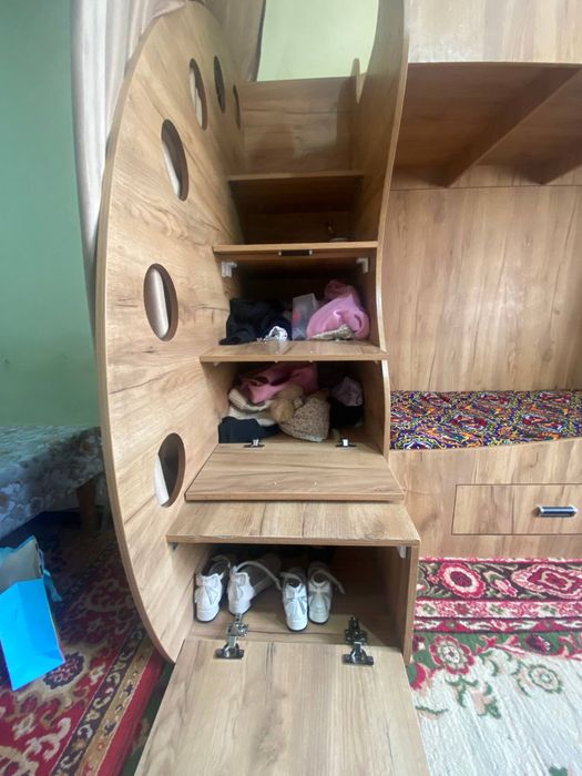 Двух этажный кровать холати яхши