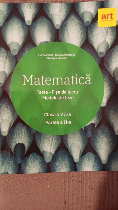 Vând cărți de matematica și limba romana!