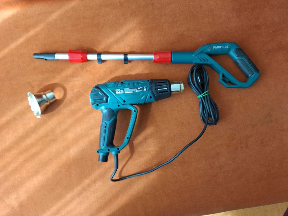Pistol termic cu maner lung ParkSide si dispozitiv de indepartare a buruienilor model PLHLG 2000 C2