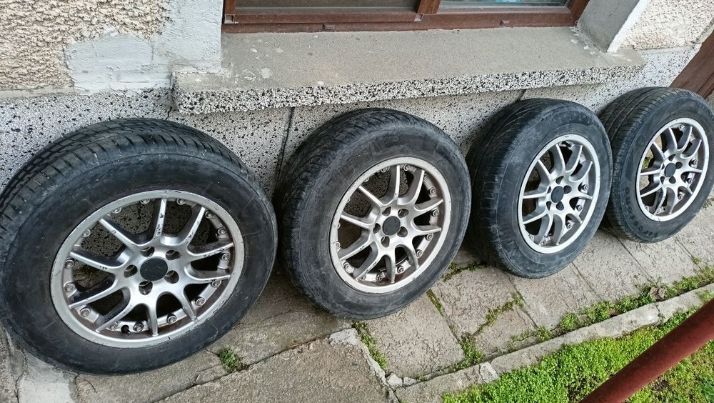 Алуминиеви джанти 15" 5х100 ЕТ 38 / 7J с летни гуми 195/65/15 ПОДАРЪК