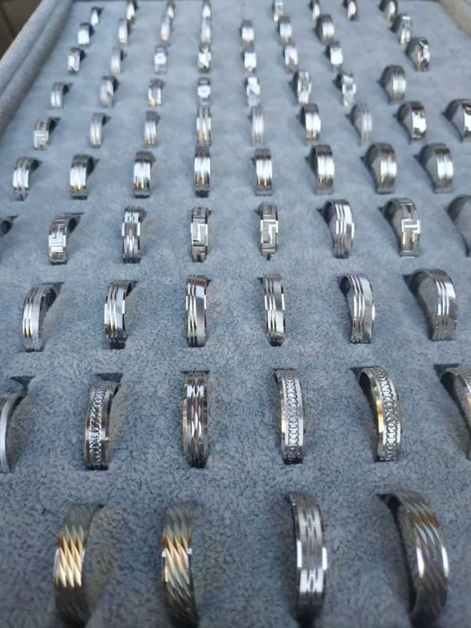 Мужские Обручальные из Серебро  Nikoh Uzuklari 925° Kumush Uzuk