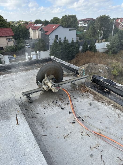 TAIERE CAROTARE BETON caramida bca gol usa  geam decupare gaura hota