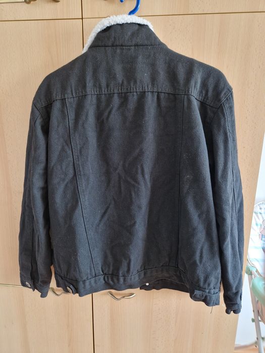 Черно дънково яке