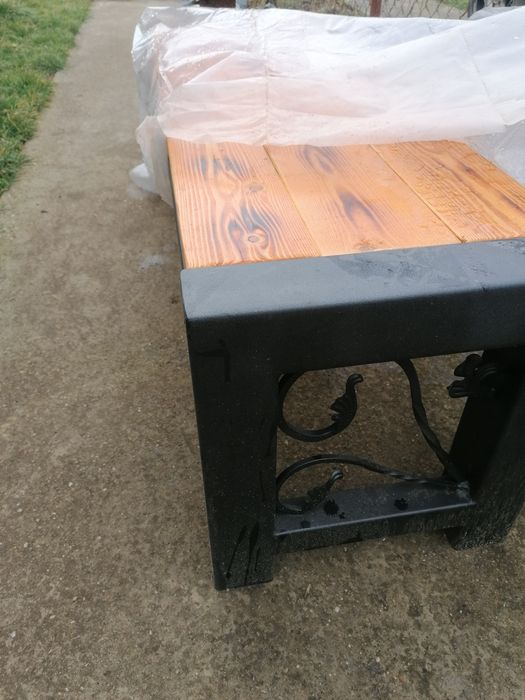 Изработка на градински пейки