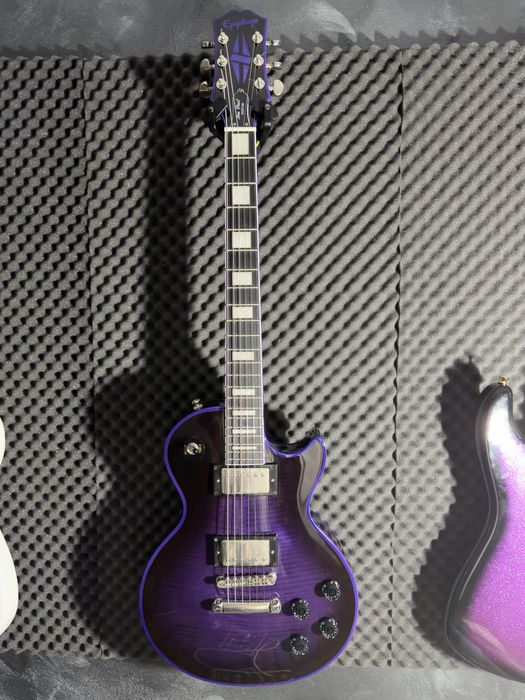 Chitara Electrica Epiphone Les Paul Custom Widow Purple Burst