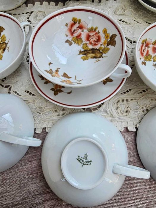 Порцеланов сервиз за чай/кафе на Johann Seltmann с азиатски мотиви