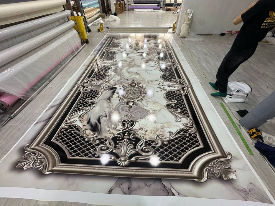 Натяжные потолки и 3D фотообои от производителя. От 40.000сум