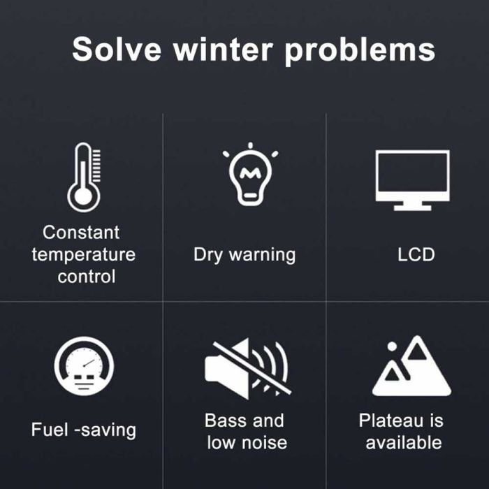 Суха преносима дизелова печка 8kw 12V/24V за каравана кемпер къмпинг