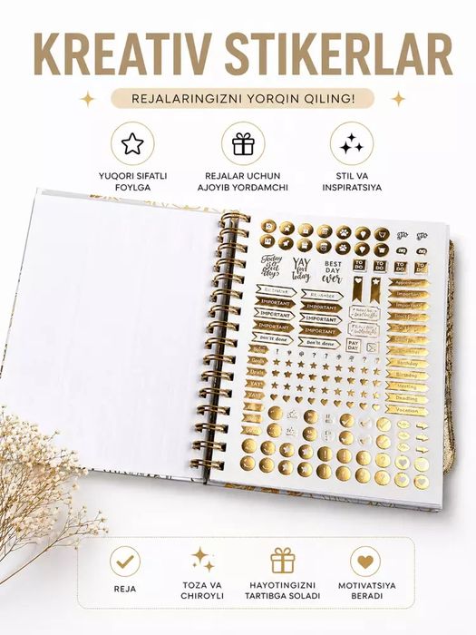 Planner, premium kundalik