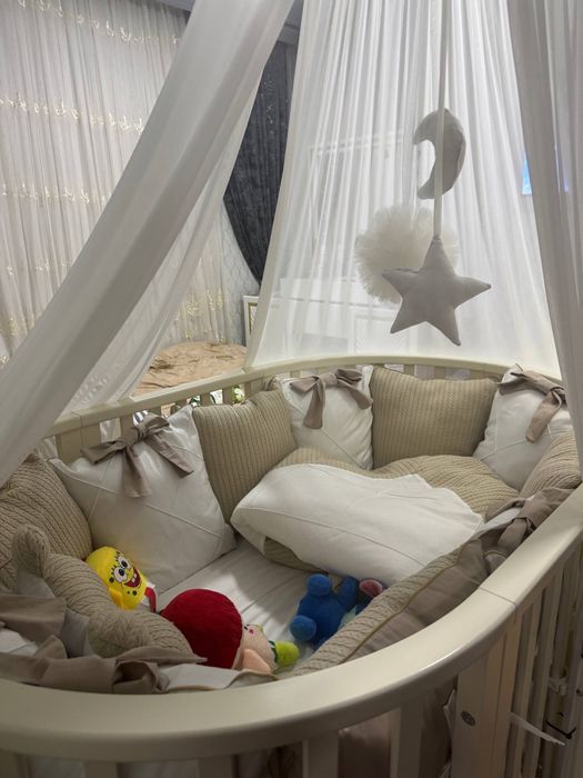 Шу детские кровать сотилади почти ишлатилмаган 1 ярим миллионга олнган