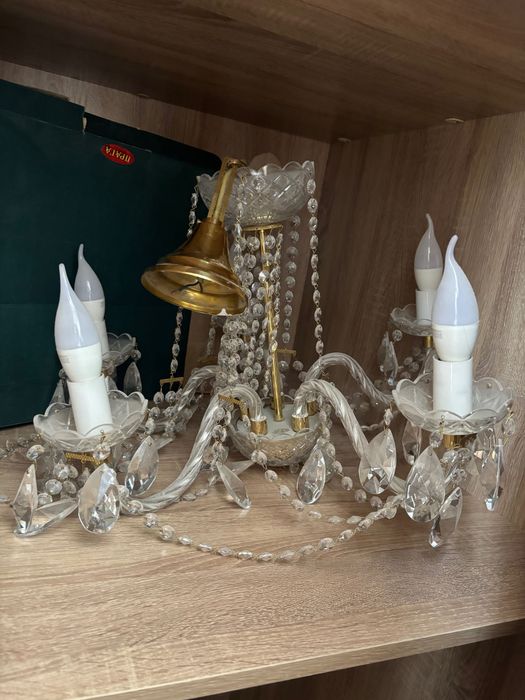 Люстра хрустальная Artglass