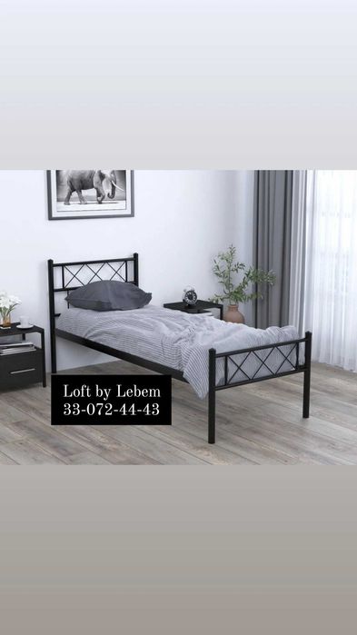 кроват из металл железное кроват лофт кроват krovatlar loft krovat 5