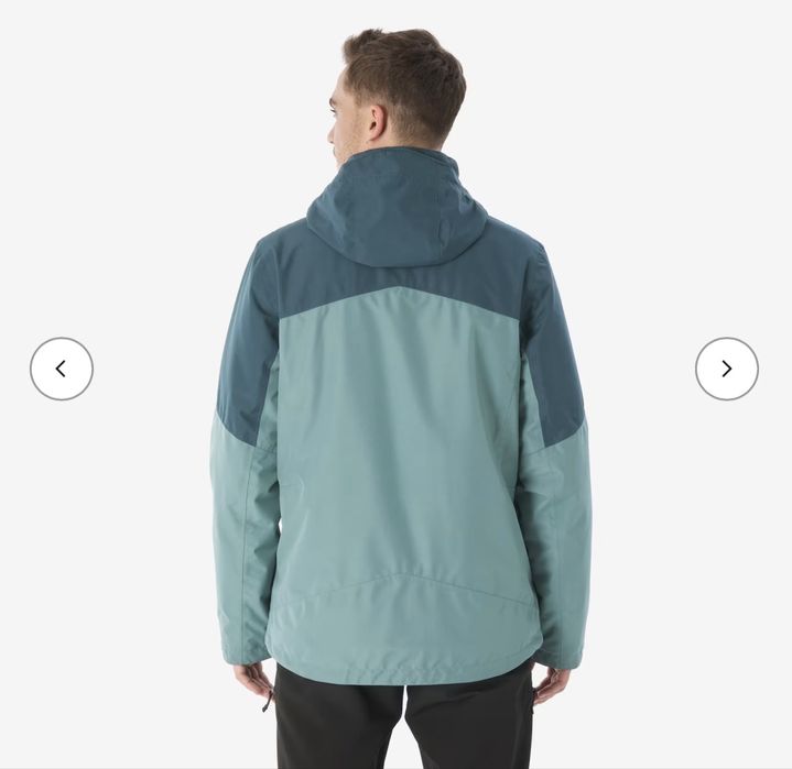 Чисто ново мъжко непропускаемо яке 3 в 1 Размер L