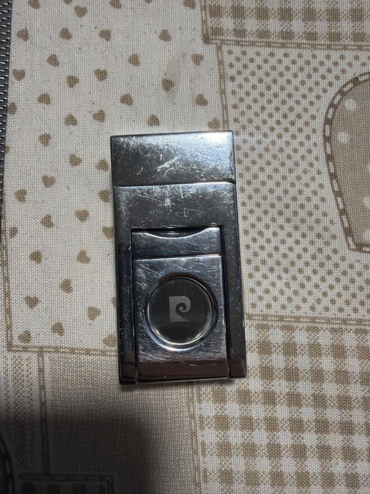 Метална запалка Pierre Cardin с резачка за пури