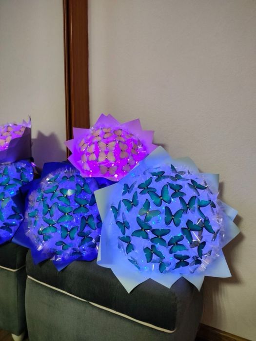 Букет из бабочек