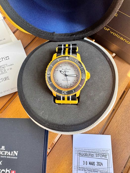 Pacific Ocean Blancpain X Swatch SCUBA FIFTY FATHOMS