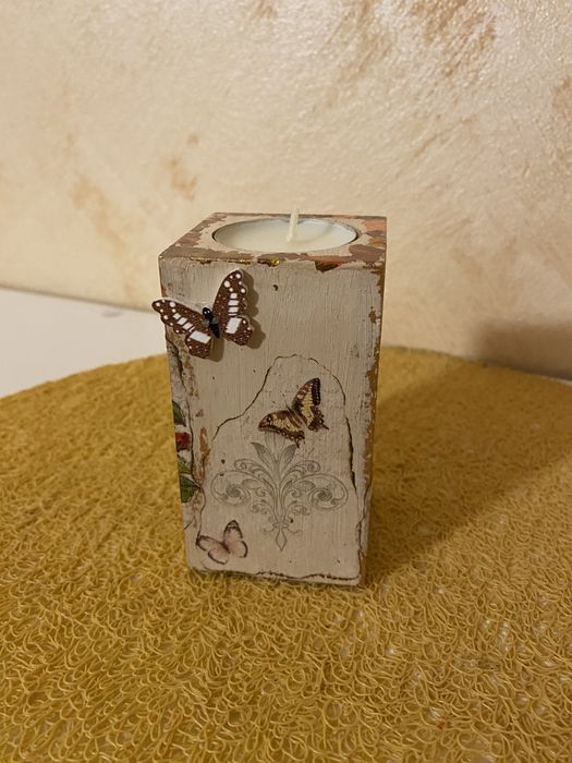 Огледало декупаж