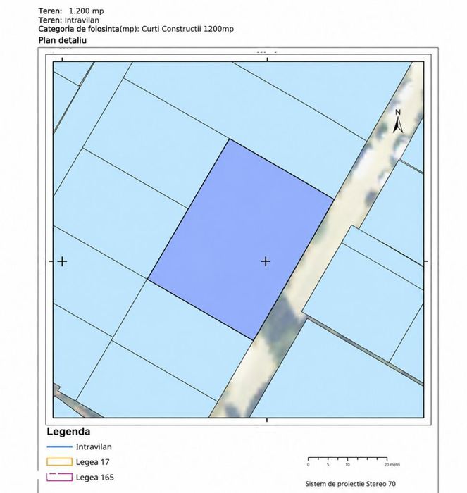 Teren de 1200mp | Deschidere 40m | POT 60% | Colentina - Fundeni