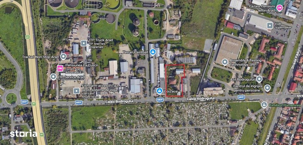 De vanzare, teren intravilan, 4701 Mp, zona comerciala - St Bodrogului