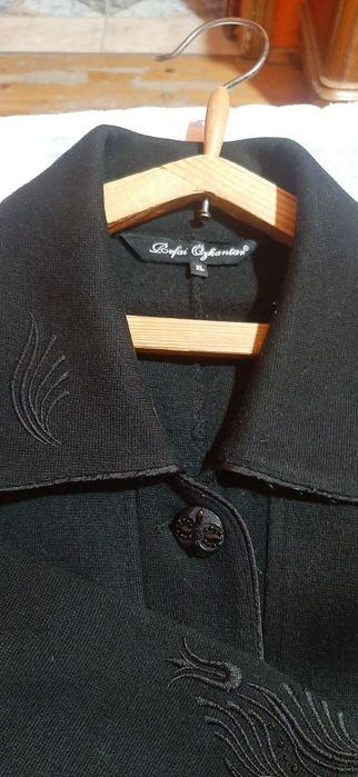 Кардиган Туркия раз 52/54.в отличном состоянии богатый солидный вид.