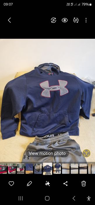 bluza trening umbro si hanorac trening under armour