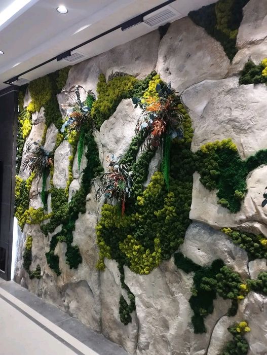 Арт бетон,фактура,водопад,фасад,декоративная штук,скульптуы,рельеф арт