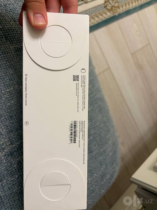 Apple watch 11 series qora 46mm