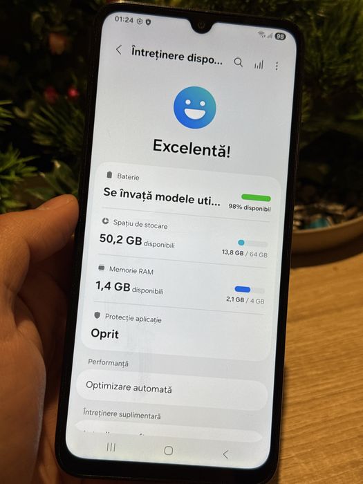 Samsung  A05s  black ‼️Husa si folie‼️Garantie‼️