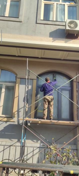 Darvoza kraska akfa rom kraska temir panjara boyash svarka hizmatlari