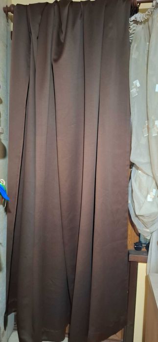 Комплект 2бр.тънки и 2бр. плътни пердета