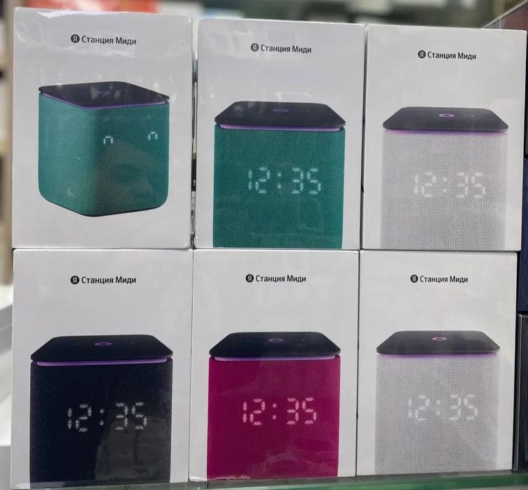 Yandex Station Midi • Алиса + Мощный звук • 1 год гарантии