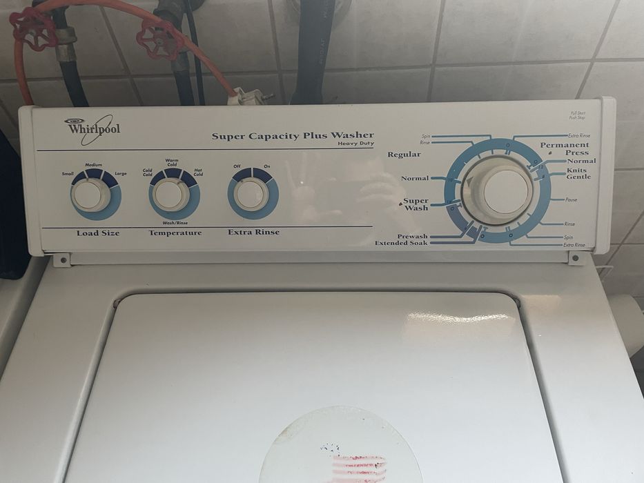 Masina de spalat Whirpool Heavy + uscator General Electric Heavy