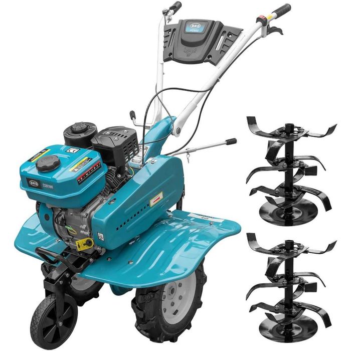 Pachet motocultor cu Remorca, Utilaje si Uleiuri, Dakard HS900, 7CP,