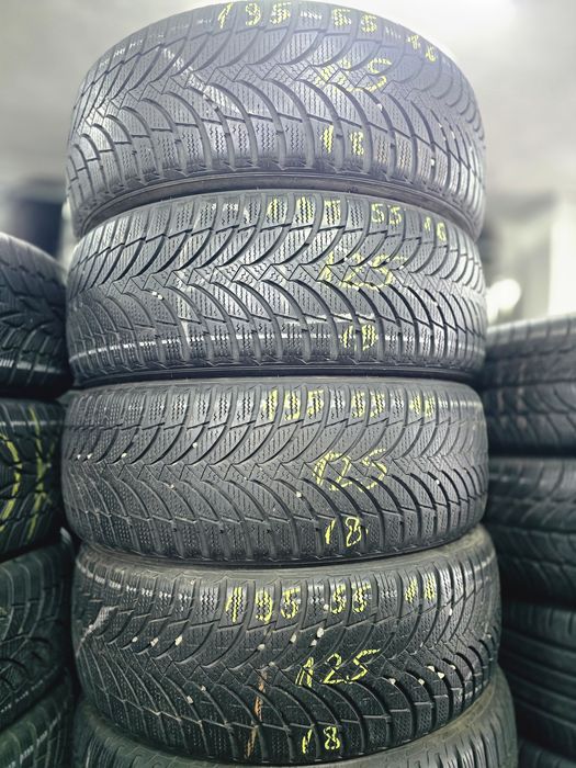4x 195/55/16 M+S NEXEN Stare excelentă