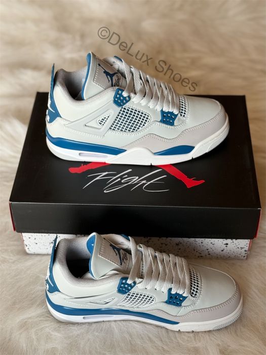 Air Jordan 4 Retro Military Blue Full Box VerificareColet Marimi 36-45