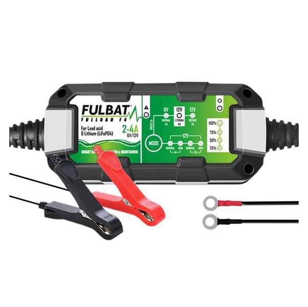Incarcator baterii motociclete inteligent Fulbat 2 - 4 A