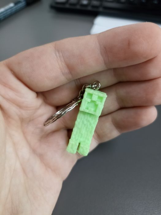 Breloc Creeper Fosforescent