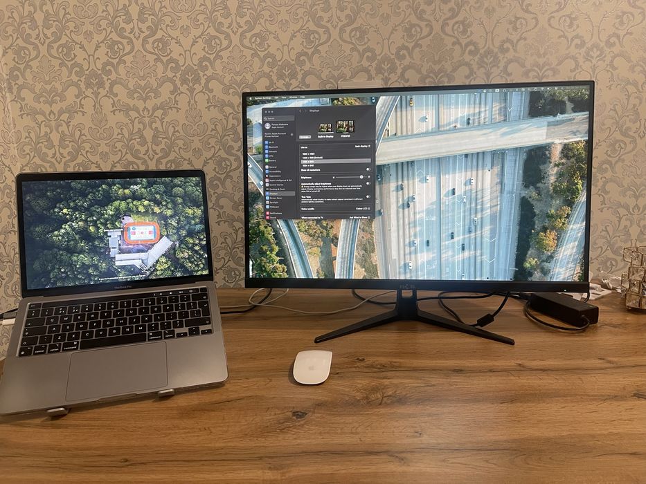 monitor 2k pixel 27"