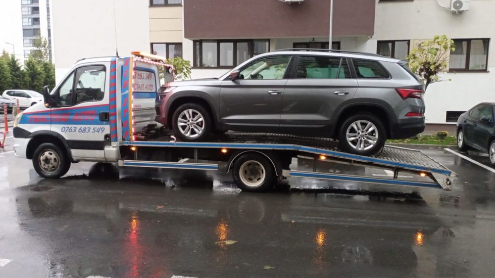 Tractari auto moto dube utilaje Rampa A0 A1 A2 A3 Transport Platforma