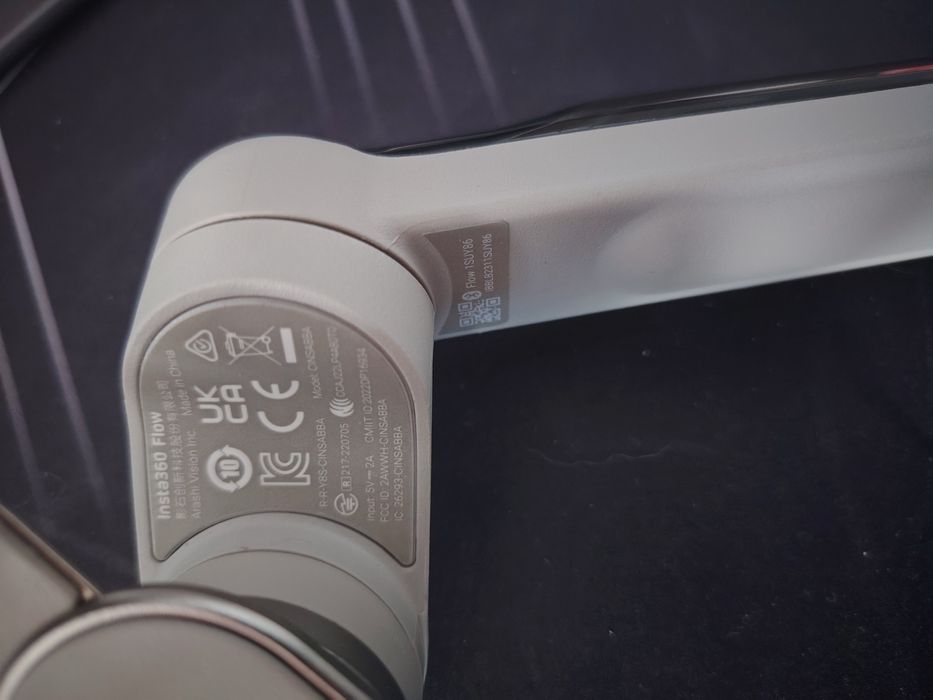 Sistem de stabilizare Insta360 Flow Standalone, Gri