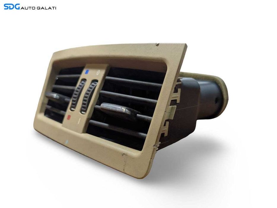 Gura Grila Aer Aerisire Ventilatie Cotiera Consola Centrala Spate BMW Seria 5 E60 2006 - 2010 Cod 7129556 6932023 6932024 [L9374]