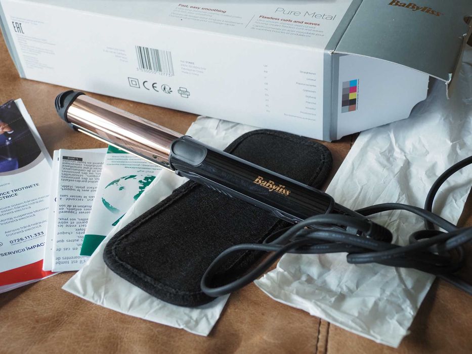 BaByliss Placă de păr 2in1 Straight & Curl Brilliance ST482E