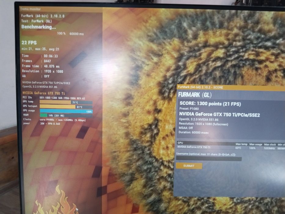 Видеокарта GTX 750 ti 2gb