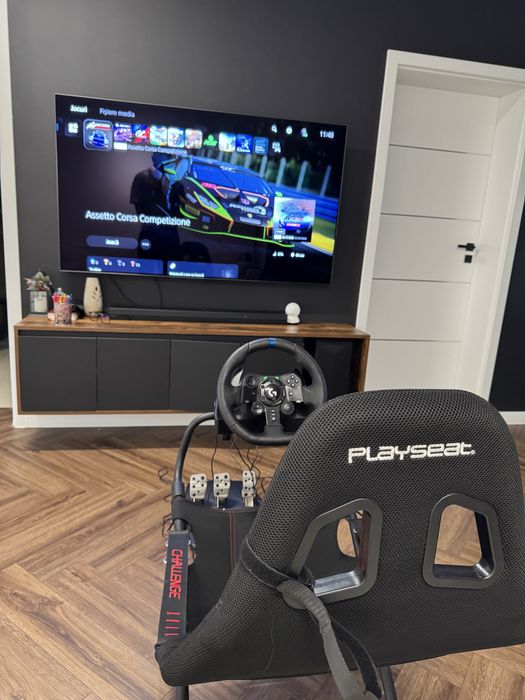 Logitech G923 PS4/PS5 + Playseat Challenge Actifit