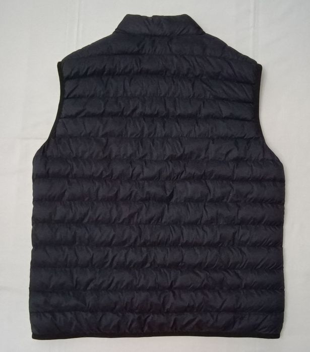 Moncler Down Puffer Vest пухен елек XL черна пухенка грейка