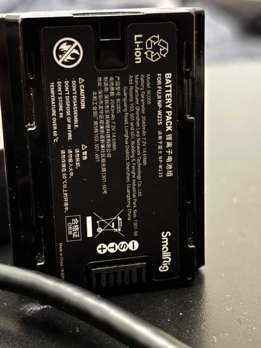 Incarcator Patona pentru FujiFilm X-T4 (4 baterii incluse)