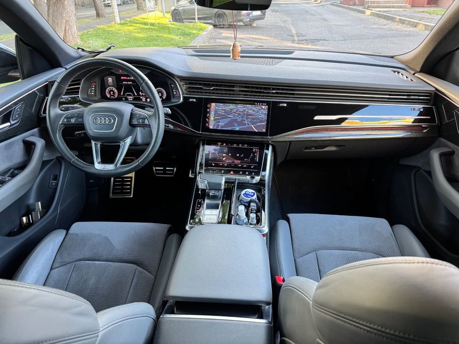 Audi Q8 55 TFSI Quattro S-Line 2021, Full, 67.500 km Reali